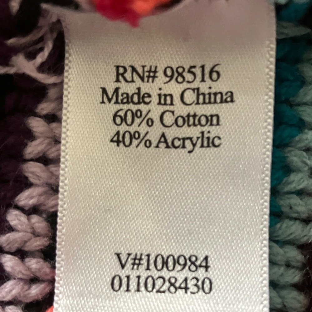 Coldwater Creek Colorful Knit Sweater - Picture 3 of 5